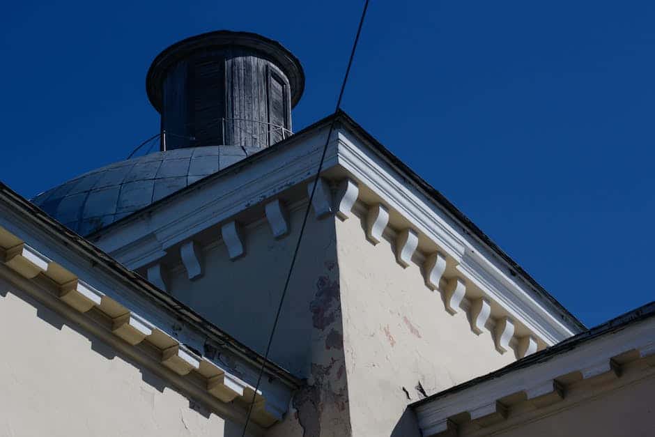 A close-up image of roll roofing installation on a shed roof